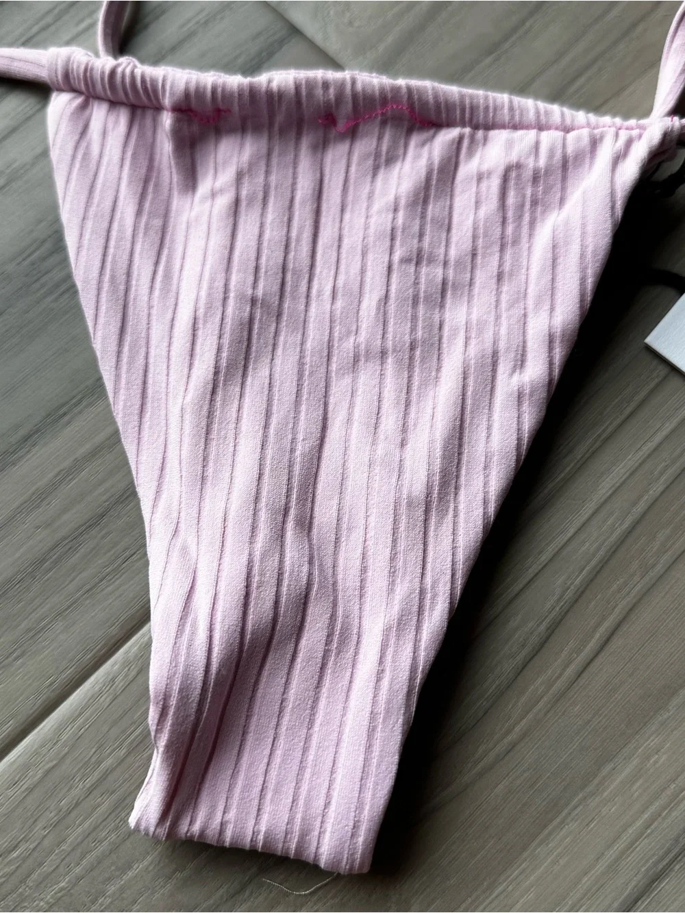 Frankie’s Bikinis Tia Ribbed Bikini Bottoms